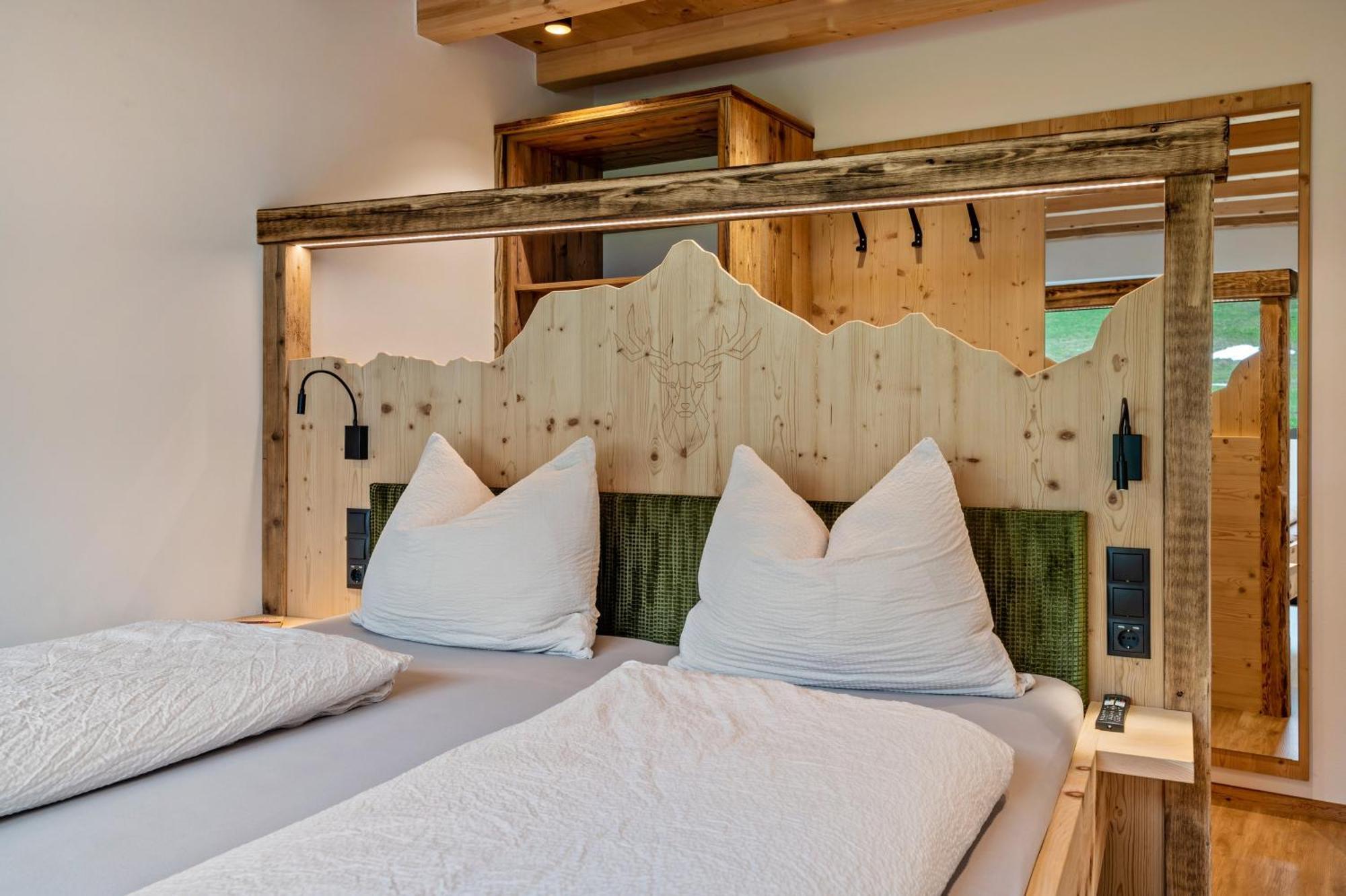 Blosegghof Bergchalets Waldblick راسيني المظهر الخارجي الصورة