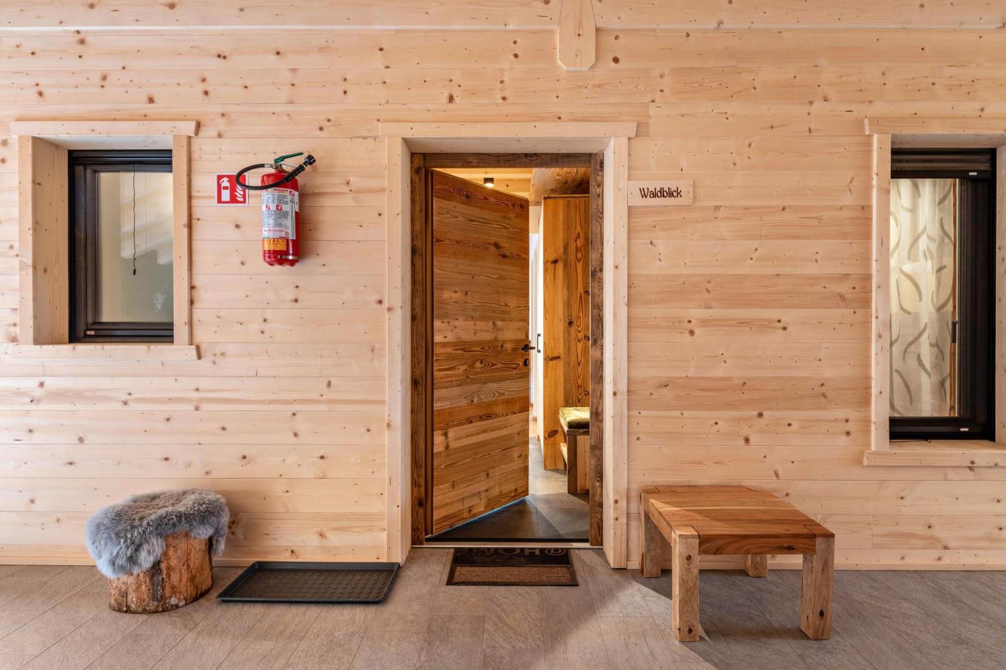 Blosegghof Bergchalets Waldblick راسيني المظهر الخارجي الصورة